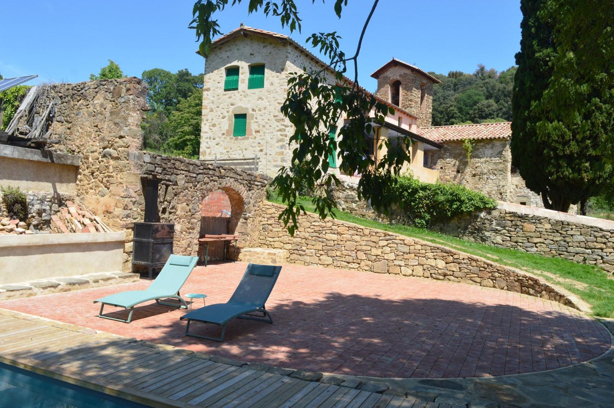 Rectoria De Castellar Villa La Vall de Bianya Luaran gambar